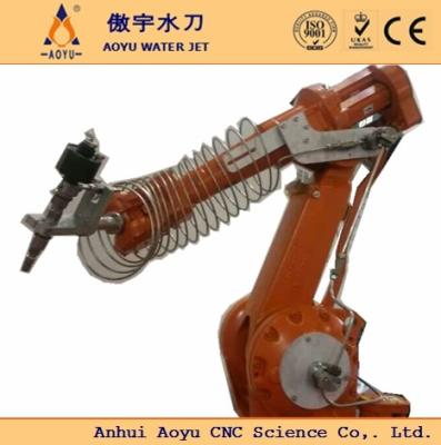 China Cnc-System 380VAC Roboterwasserstrahlschneidenmaschine für Autoindustrie zu verkaufen