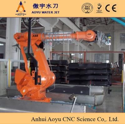 China 6 axis Robot Arm robotic water jet cutting machines for sale