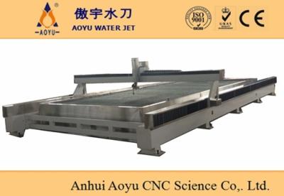 China 5 axis Gantry Waterjet Cuttting Platform Cast  & Weldment  8000mm*3000mm for sale