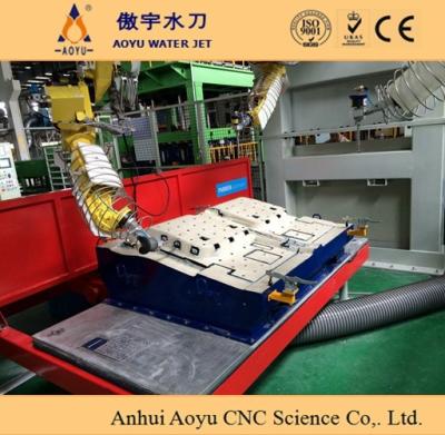 China 3D Materials Robotic Water Jet Cutting Machine for Car Acessories Trim for sale