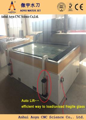 China 304 Stainless Steel High Pressure Water Jet Machine for Window panels Glass Cutting for sale