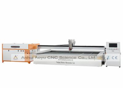 중국 CNC 거친 물 분출 절단기 간격 80 mm 친절한 30 Kw 환경 판매용