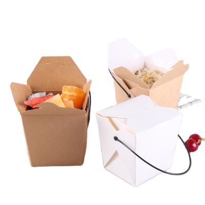 China Durable Wholesale Materials Low Price High Quality Recycled Chinese Take Away Boxes Noodle Packaging for sale