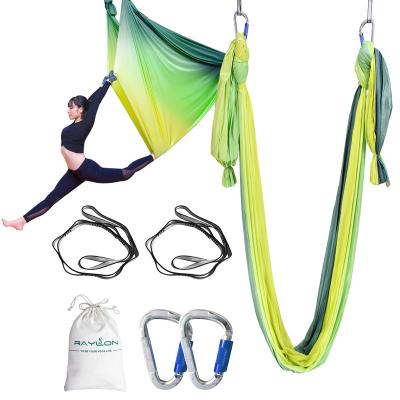 China Good Quality Stretchable Silk Fabric Yoga Aerial Hammock for sale