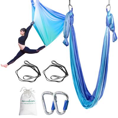 China Premium and Comfortable Swing Yoga Hammock Extendable Stretch Sling for Home Gym Fitness Yoga Hammock for sale