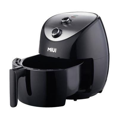 China MIUI Digital Upgrade Commercial Dishwasher Safe Nonstick Stainless Steel Air Fryer For Dual Cooking for sale