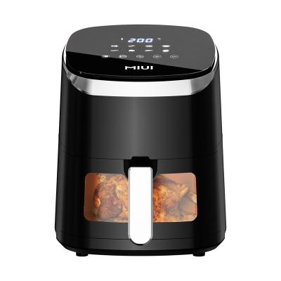 China Latest MIUI Commercial Portable Touch Screen Space Saving Healthy Fryer Oil Free for sale