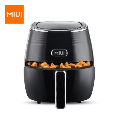 China MIUI 3.2L 1300-1500W Commercial Home Oil Free Electric Fryer Oven Touch Screen Air Fryer for sale