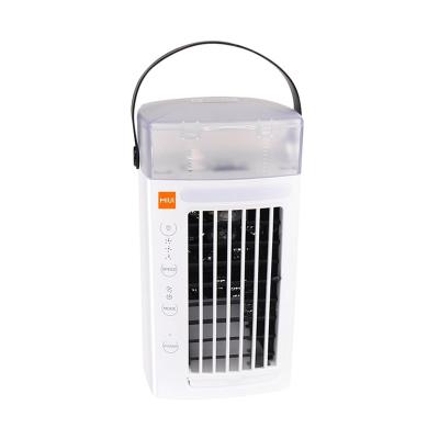 China Hotel Space MIUI Dropshipping Portable Personal Air Cooler 5V Mini Air Conditioner Table Mini With Usb Power Coolers for sale