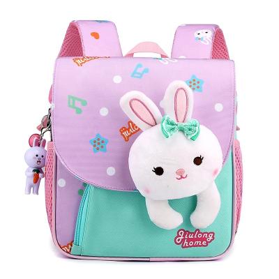 China The Other Cute Lion Cartoon Kid School Backpack Rabbit Kindergarten Boy Child High Quality Cheap Waterproof Girl Bag for sale