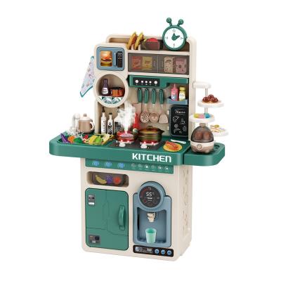 China Parent-Children Amazon Interactive 2022 Most Popular Pretend Play Kitchen Toys For Boys Girls Children Kitchen Set Toy for sale