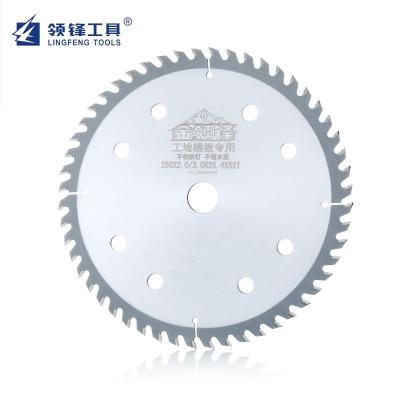 China CTT Woodworking Tools 230mm*60T Wood L-F-3 Circular Saw Blade Cut Wood And MDF Laminates for sale