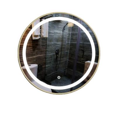 China Bright Bathroom Lit Backlit Warm White Led Illuminated Mirrors for sale