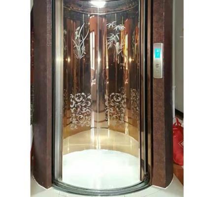 China Modern Comfortable Elevators For Villas Lift Small Mini Elevator Home Elevator for sale