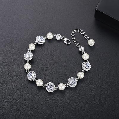 China Fashion CLASSIC wholesale Korean simple bracelet jewelry geometric bead women's bracelet for sale