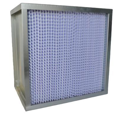 China High Quality Clean Room Field H13/H14air Filter Separator Purifier HEPA Filter for sale