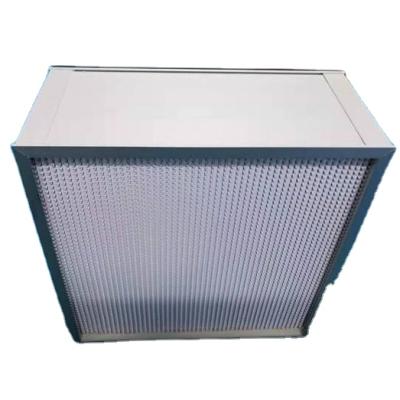 China Clean Room Field H14 HEPA Filter High Efficiency HEPA Air Pleat Ffilter With Aluminum Frame For Air Conditioning Filter System for sale