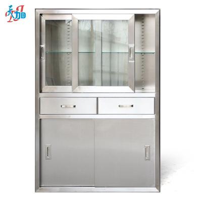 China Modern Medical Wall Mounted Stainless Steel Operating Room Anesthesia Cabinet for sale