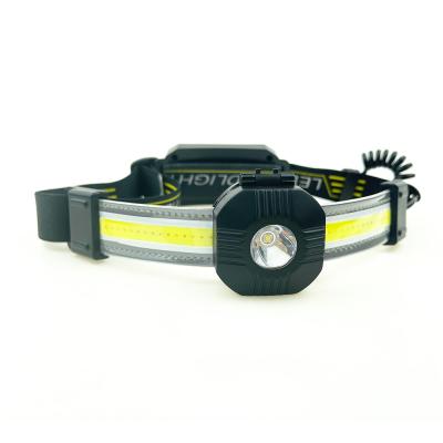 China Light Source COB Laser Light Camping Headlamps Laser Headlamp Led Headlamp Led Light Headlamp for sale