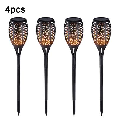 China 33 LED Solar Garden Flame Lights Solar Flame Garden Lights For Outdoor Solor Flame Lights for sale