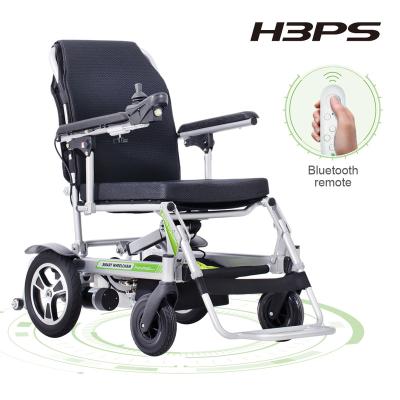 China Auto Folding Technology Wheelchair H3PS Lightweight Power Wheelchair Physiotherapy For The Disabled And Older H3PS for sale