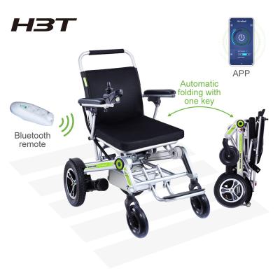 China H3T Automatic Folding Electric Wheelchair With H3T Remote Control And App Control for sale