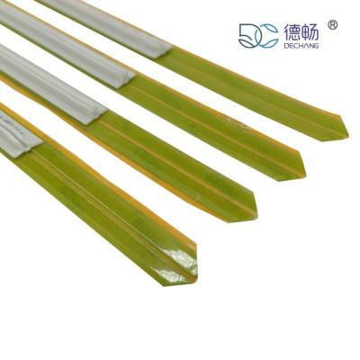 China For Cardboard & Corrugated Paper Green Base Adhesive Plastic Die Cut Corrugated Matrix Creasing Plastic Bottom for sale