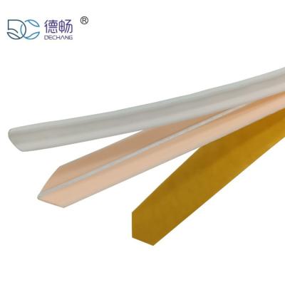 China For Cardboard & Corrugated Paper Die Cutting Creasing Adhesive 0.4*1.3mm Plastic Creasing Matrix for Die Cutter PVC Creasing Matrix for sale