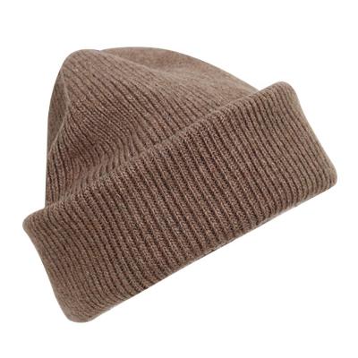 China Wholesale Soft Cashmere Knitted Hat Autumn And Winter Sweater Hat All-match Casual Warm Woolen Hat for sale