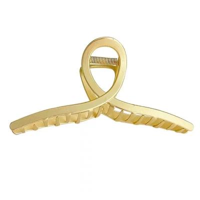 China Hair Clips High Quality Metal Hair Clips For Head Catching Hair After Bathing Shark Clip Temperament Shark Clip for sale