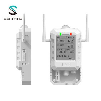 China Wireless Wifi Temperature Alarm Industrial Sensor Temperature And Humidity Data Logger for sale