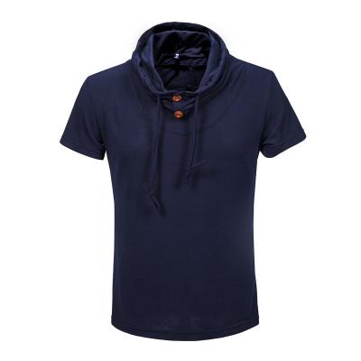 China Fitness Collar Button Men's Casual Anti-pilling Knitwear Custom Wholesale Simple Running Polo T-Shirts for sale