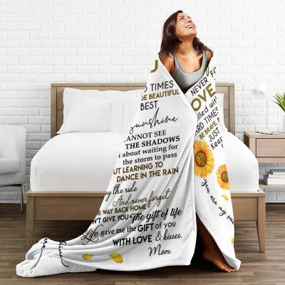 China Wholesale Price PORTABLE Channel Like Letter Prints H Cashmere With Throw Blanket for sale