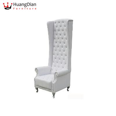 China Modern Stylish Hotel Chair High Back Leather Throne Chair for sale