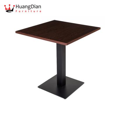 China PANEL fast food restaurant furniture set coffee cafe dining table for sale