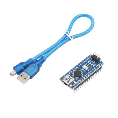 China Project Electronic Nano 3.0 ATmega328P Controller Board CH340 USB Driver With Cable for sale