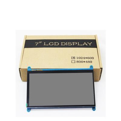 China Monitor For Raspberry Pi 7 Inch 1024X600 Resolution Capacitive Touch Screen LCD Display For Raspberry Pi for sale