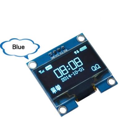 China For smart watch 1.3 inch display IIC I2C module 12864 4pin SSH1106 controller chip blue oled communication for sale