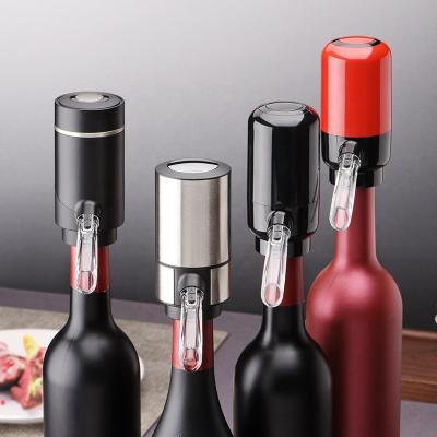 China Stored Wine Kit Decanter Ariator Luxury Electronic Automatic Wine Decanter Stand for sale