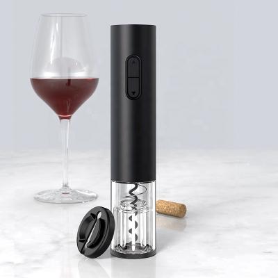 China Viable Cordless Wine Corkscrew Dry Battery Electric Wine Bottle Opener With Accessories for sale