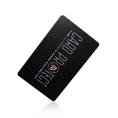 China Hot Sale Factory Price NFC Blank Card Waterproof/Waterproof RFID Anti-theft Protection Blocking Card Guard for sale