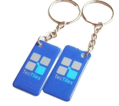 China Waterproof / 13.56MHZ ISO 15693 ICODE SILX 1K RFID Key Indicator Waterproof Plastic Card for sale