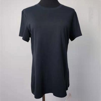 China Desgaste llano de la moda de las señoras del algodón/cuello corto de las mangas O de la camiseta/de la ropa de noche en venta