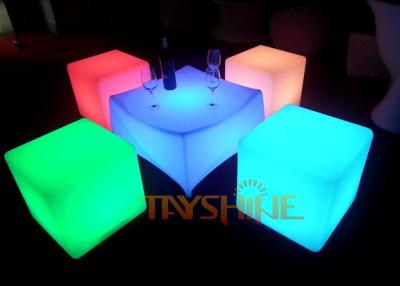 China Modern Waterproof Led Grow Furniture / Led Coffee Tables For Garden / Swimming Pool for sale