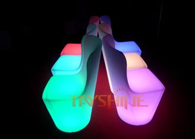 China Portable DMX Control LED Round Bar Chairs Indoor With 16 Single Color Change for sale