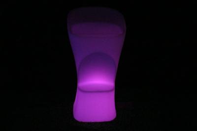 China Comfortable 4 RGB Multi Color LED Bar Stools Small Seat For Cinema , Home , Bistro for sale