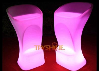 China Glow LED Bar Stools For Nightclub for sale