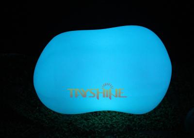 China Fireproof Blue LED Decoration Lights , Christmas Illuminated Rechargeable Table Lamp for sale