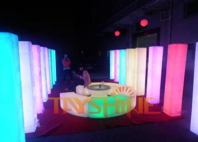 China White Clearance PE Plastic LED Patio Furniture Waterproof For Bar KTV Nightclub for sale