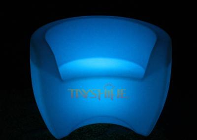 China Contemporary LED Patio Furniture Outdoor With Remote Controller / LED Light Chair for sale